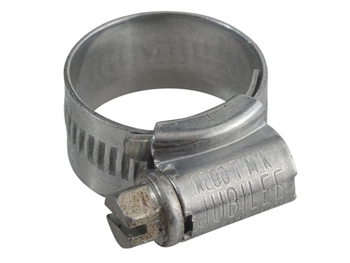 Jubilee® 0MS 0 Zinc Protected Hose Clip 16 - 22mm (5/8 - 7/8in)