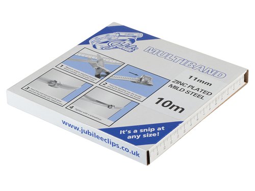 Jubilee® MB1701 Multiband Mild Steel 11mm 10m Pack