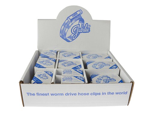 Jubilee® HP100MS HP100 Handy Pack Assorted 100 Clips (Mild Steel)