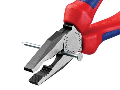 Knipex 03 02 160 SB Combination Pliers Multi-Component Grip 160mm