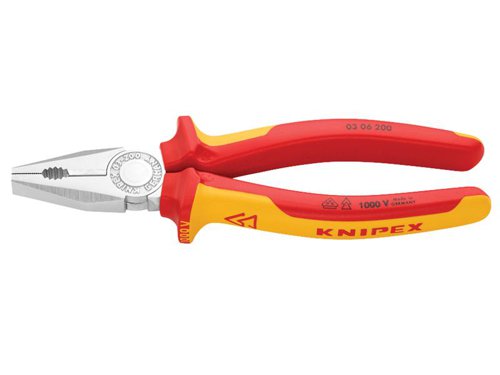 Knipex 03 06 200 SB VDE Combination Pliers 200mm