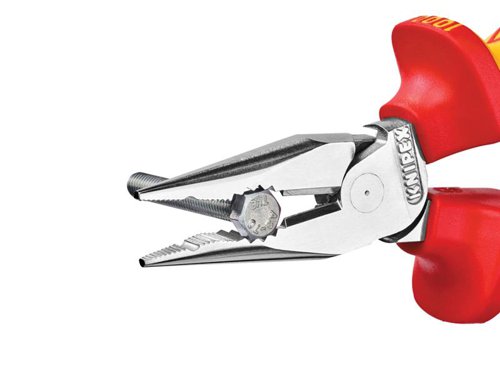Knipex 08 26 145 SB VDE High Leverage Needle Nose Pliers 145mm