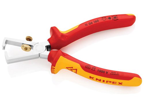 Knipex 11 06 160 SB VDE Insulation Strippers 160mm