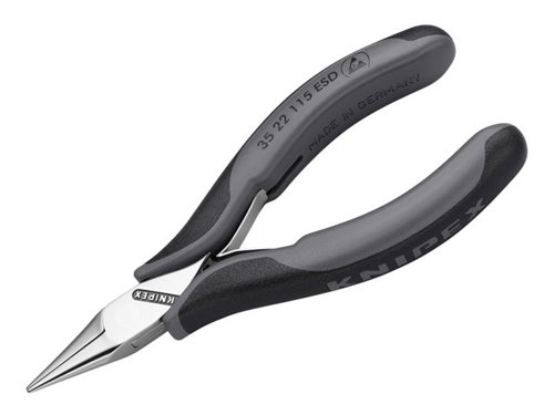 Knipex 35 22 115 ESDSB ESD Electronics Half Round Pliers 115mm