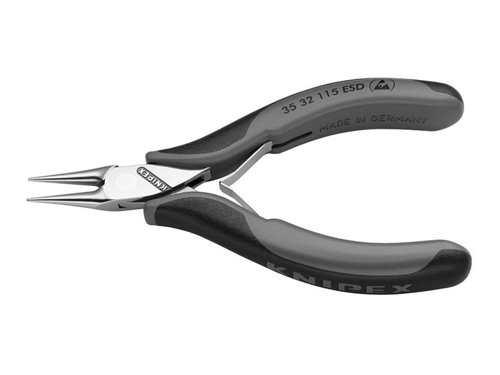 Knipex 35 32 115 ESD ESD Electronics Round Nose Pliers 115mm