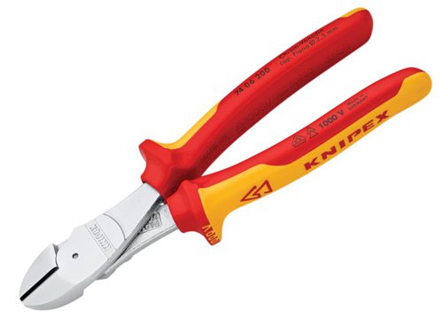 Knipex 74 06 200 SB VDE High Leverage Diagonal Cutter 200mm