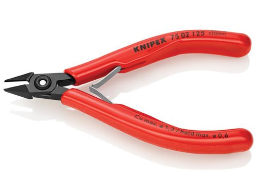 Knipex 75 02 125 SB Electronics Diagonal Cutter PVC Grip 125mm