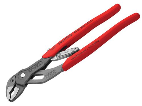 Knipex 85 01 250 SB SmartGrip® Water Pump Pliers PVC Grip 250mm