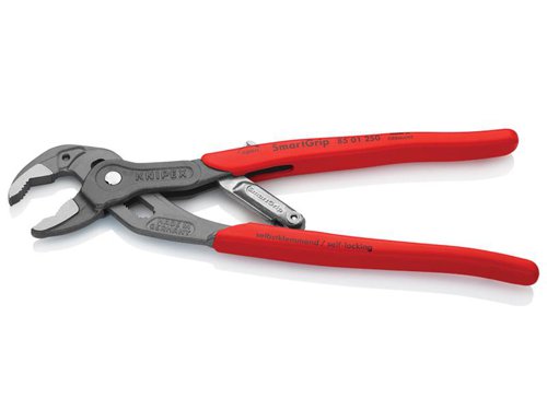 Knipex 85 01 250 SB SmartGrip® Water Pump Pliers PVC Grip 250mm