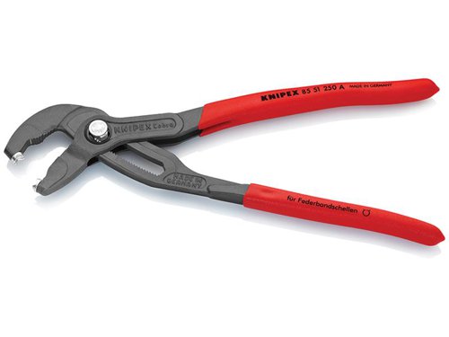 Knipex 85 51 250 A SB Spring Hose Clamp Pliers with Quick-Set Adjustment 250mm