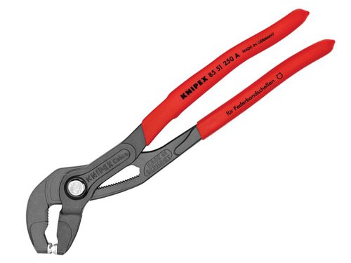 Knipex 85 51 250 A SB Spring Hose Clamp Pliers with Quick-Set Adjustment 250mm