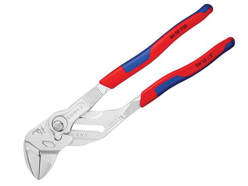 Knipex 86 05 250 SB Pliers Wrench Multi-Component Grip 250mm