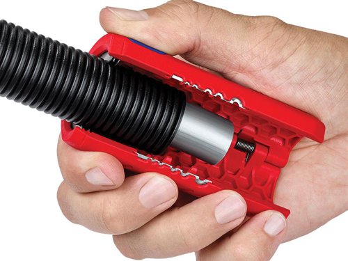 Knipex 90 22 02 SB TwistCut Corrugated Pipe Cutter 100mm