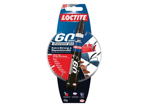 Loctite 2707222 60 Second All-Purpose Glue 20g