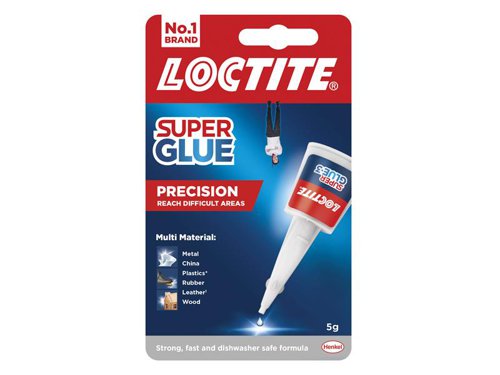 Loctite 2632836 Super Glue Liquid, Precision Bottle 5g