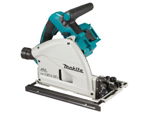 Makita DSP600ZJ DSP600ZJ Brushless LXT Plunge Saw 36V (2 x 18V) Bare Unit