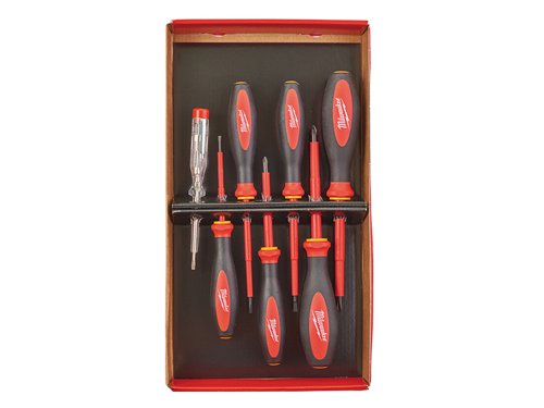 Milwaukee Hand Tools 4932464067 VDE Screwdriver Set, 7 Piece