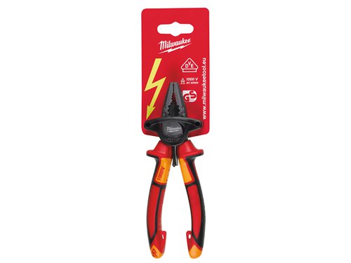 Milwaukee Hand Tools 4932464571 VDE Combination Pliers 165mm