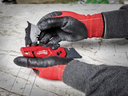 Milwaukee Hand Tools 4932471358 FASTBACK™ Flip Utility Knife with Blade Storage