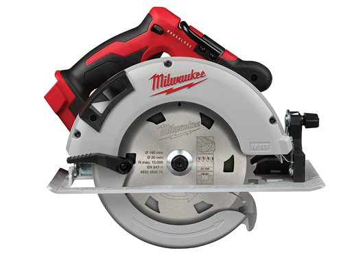 Milwaukee Power Tools 4933464588 M18 BLCS66-0 Brushless Circular Saw 190mm 18V Bare Unit
