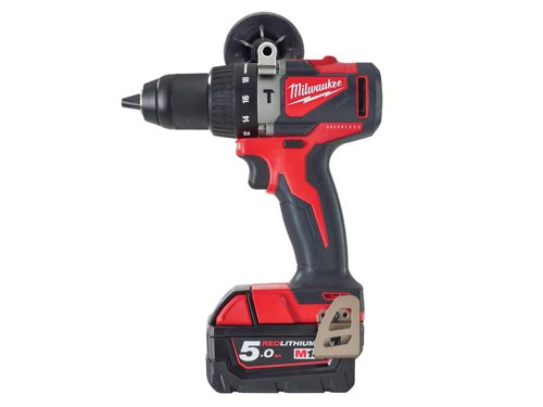 Milwaukee Power Tools 4933464518 M18 BLPD2-502X Brushless Combi Drill 18V 2 x 5.0Ah Li-ion