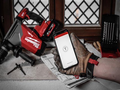 Milwaukee Power Tools 4933478503 M18 ONEFHX-0X Fuel™ ONE-KEY™ 4-Mode 26mm SDS Plus Hammer 18V Bare Unit