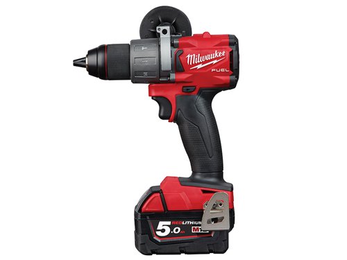 Milwaukee Power Tools 4933464265 M18 FPD2-502X FUEL™ Combi Drill 18V 2 x 5.0Ah Li-ion