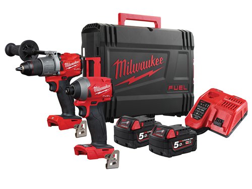 Milwaukee Power Tools 4933464269 M18 FPP2A2 FUEL™ Gen 3 Twin Pack 18V 2 x 5.0Ah Li-ion