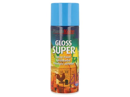 PlastiKote 440.0011136.076 Gloss Super Spray Light Blue 400ml