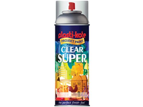 PlastiKote 440.0011138.076 Gloss Super Spray Clear 400ml