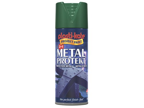 PlastiKote 440.0001296.076 Metal Protekt Spray Forest Green 400ml