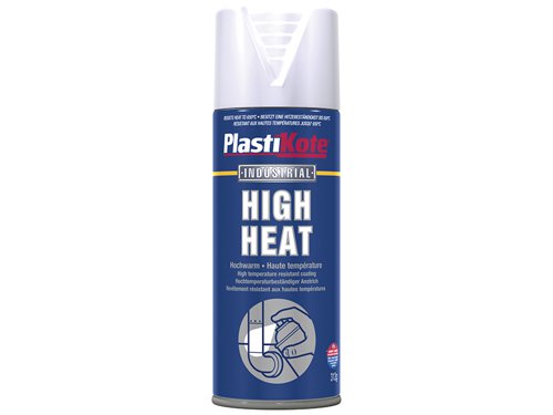 PlastiKote 440.0002302.076 High Heat Paint White 400ml