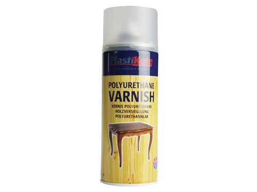 PlastiKote 440.0000592.076 Varnish Spray Clear Satin 400ml