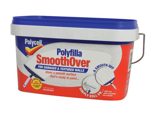Polycell 5190661 SmoothOver Damaged / Textured Walls 2.5 litre