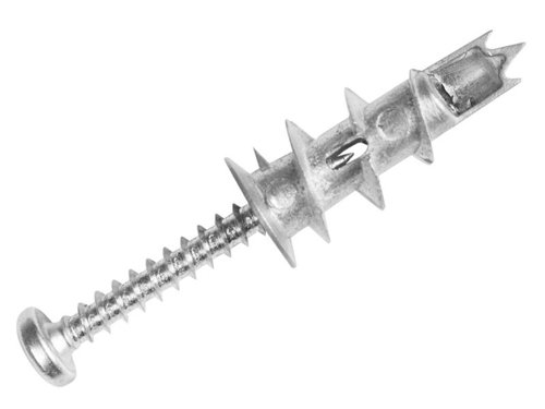 Rawlplug R-S1-DRA02/100 Metal Self-Drill Plasterboard Fixing Box of 100