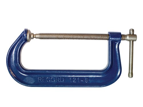 IRWIN® Record® T121/8 121 Extra Heavy-Duty Forged G-Clamp 200mm (8in)