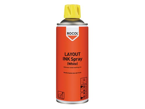ROCOL 57025 LAYOUT INK Spray White 400ml