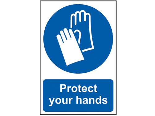 Scan 0023 Protect Your Hands - PVC 200 x 300mm