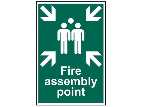Scan 1541 Fire Assembly Point - PVC 200 x 300mm