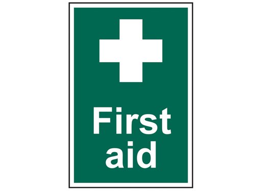Scan 1550 First Aid - PVC 200 x 300mm