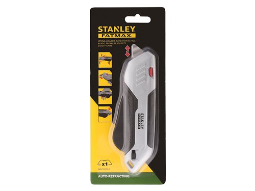STANLEY® FMHT10370-0 FatMax® Premium Auto-Retract Squeeze Safety Knife