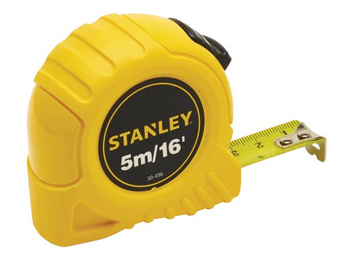 STANLEY® 0-30-496 Pocket Tape 5m/16ft (Width 19mm)
