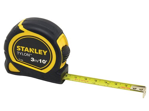 STANLEY® 0-30-686 Tylon™ Pocket Tape 3m/10ft (Width 13mm) Carded