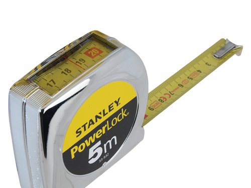 STANLEY® 0-33-932 PowerLock® Top Reader Tape 5m (Width 19mm)