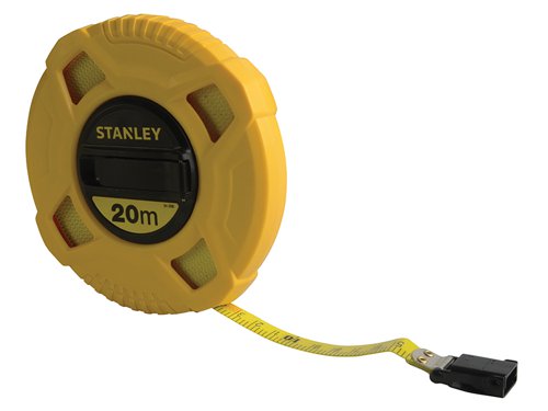 STANLEY® 0-34-296 Closed Case Fibreglass Long Tape 20m (Width 13mm)