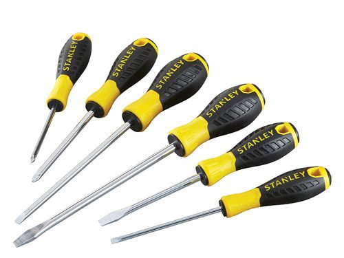 STANLEY® STHT0-60209 0-60-209 Essential Screwdriver Set, 6 Piece