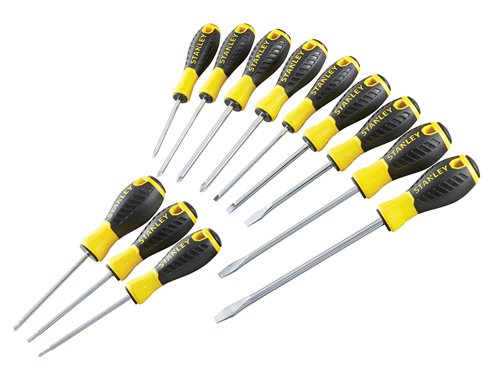 STANLEY® STHT0-60212 0-60-212 Essential Screwdriver Set, 12 Piece