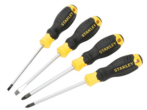 STANLEY® STHT0-62145 Essential Screwdriver Set, 4 Piece
