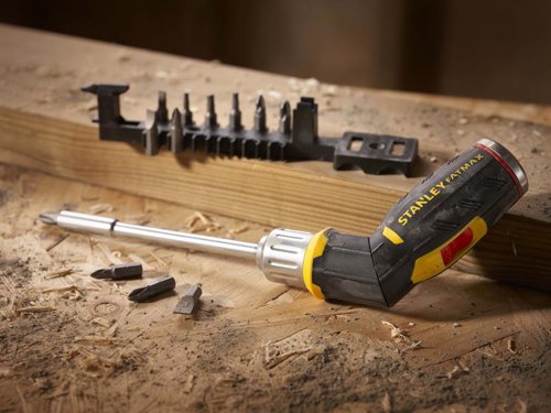 STANLEY® FMHT0-62691 FatMax® Pistol Grip Ratchet 12 Bits