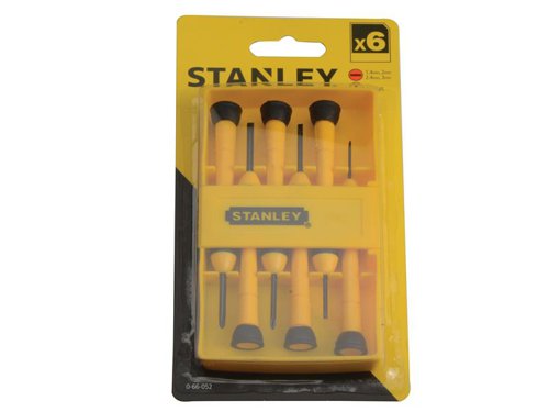 STANLEY® 0-66-052 Instrument Screwdriver Set, 6 Piece